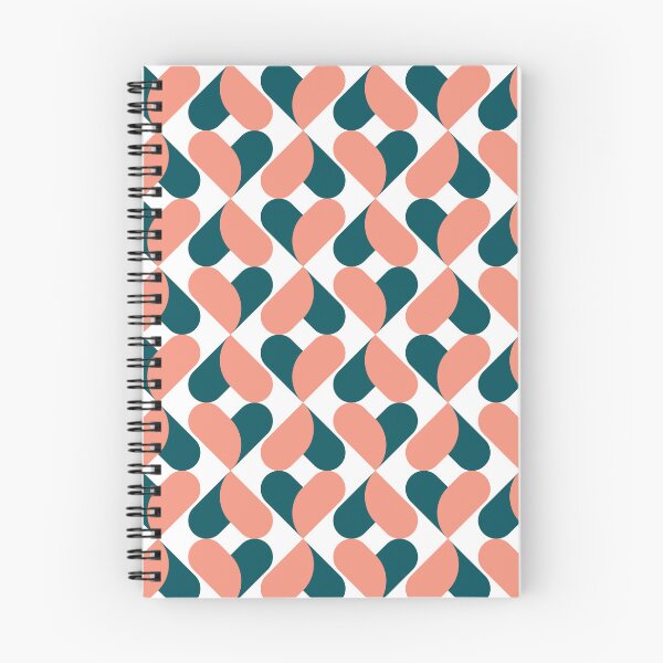 Item preview, XO Hearts: Salmon/Mint designed and sold by Motel Sunset.