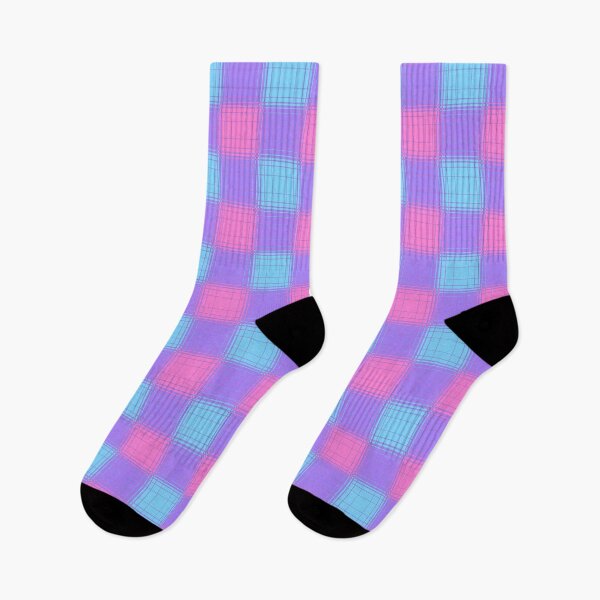 Item preview, Overlapping Plaid: Boy, Girl, and In Between designed and sold by SarahJosArt.
