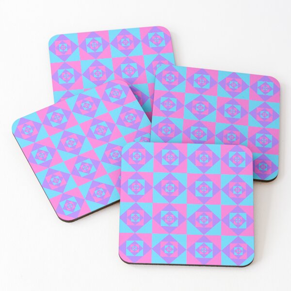 Item preview, Geometric Quilt: Boy, Girl, and In Between  designed and sold by SarahJosArt.