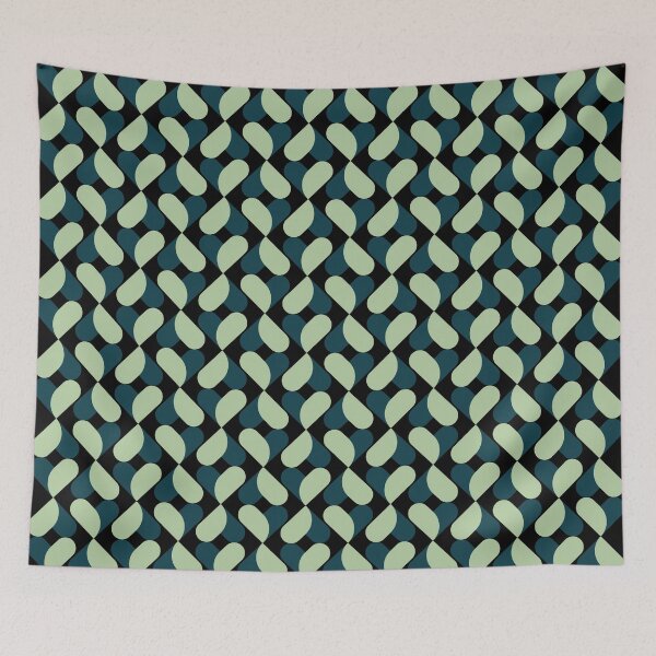 Item preview, XO Hearts: Shady Mint designed and sold by Motel Sunset.