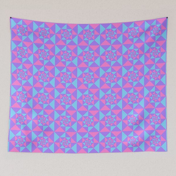 Item preview, Geometric Quilt (Swirl): Boy, Girl, and In Between  designed and sold by SarahJosArt.