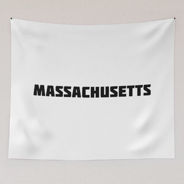 Item preview, Massachusetts, United States Typography  designed and sold by Memes N Lore .
