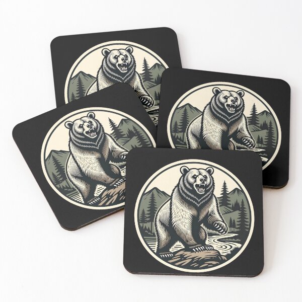 Item preview, Bear Crest Forest designed and sold by Clauxel.