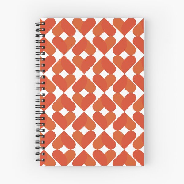 Item preview, XO Hearts: Shady Orange designed and sold by Motel Sunset.