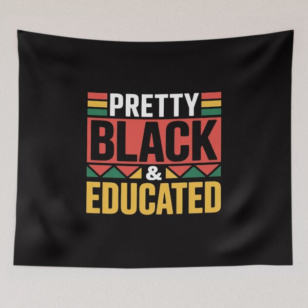 Item preview, Pretty Black and Educated designed and sold by jewellmeyers.