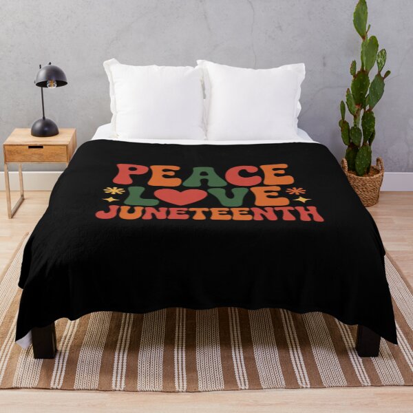 Item preview, PEACE LOVE JUNETEENTH June 19th 1865 Men Women Kids designed and sold by joedavila.