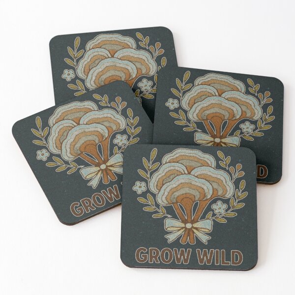 Item preview, Grow Wild – Cottagecore Reishi Mushroom Bouquet designed and sold by LuxuryApparels.