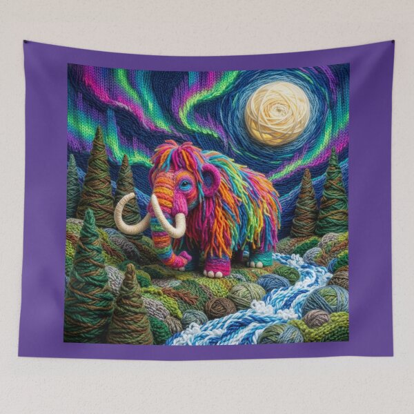Item preview, Wooly Yarn Mammoth designed and sold by Tridentulus.