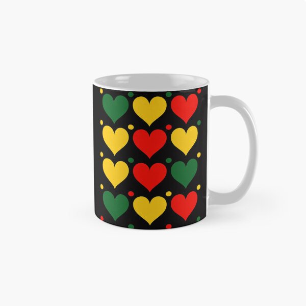 Item preview, Heart Pattern Juneteenth Black History African American Flag designed and sold by jewellmeyers.