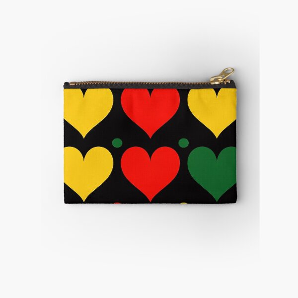 Item preview, Heart Pattern Juneteenth Black History African American Flag designed and sold by jewellmeyers.