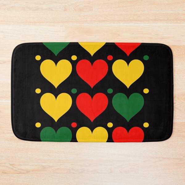 Item preview, Heart Pattern Juneteenth Black History African American Flag designed and sold by jewellmeyers.