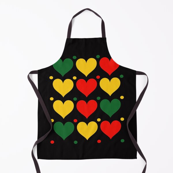 Item preview, Heart Pattern Juneteenth Black History African American Flag designed and sold by jewellmeyers.