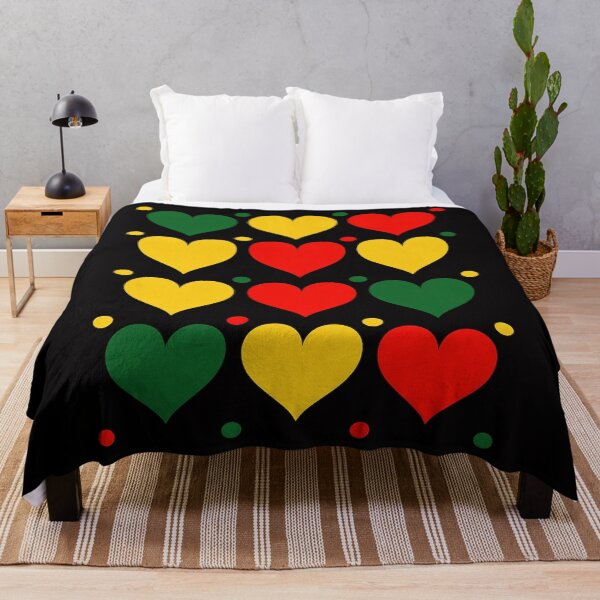 Item preview, Heart Pattern Juneteenth Black History African American Flag designed and sold by jewellmeyers.