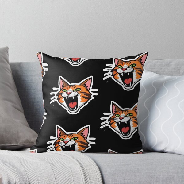 Item preview, Chaotic Screaming Cat Face designed and sold by ChiSketch.