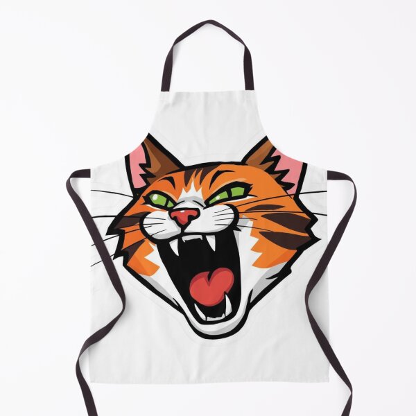 Item preview, Chaotic Screaming Cat Face designed and sold by ChiSketch.