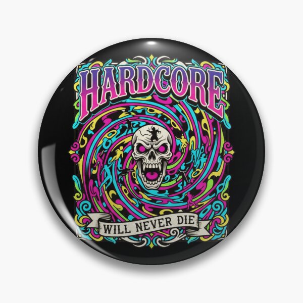 Item preview, Hardcore will never die designed and sold by RichTeeDesigns.