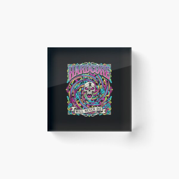 Artikelvorschau, Hardcore wird niemals sterben. entworfen und verkauft von RichTeeDesigns.
