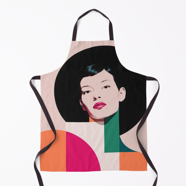 Item preview, Modern Muse – Geometric Goddess Portrait designed and sold by joycrysstudio.