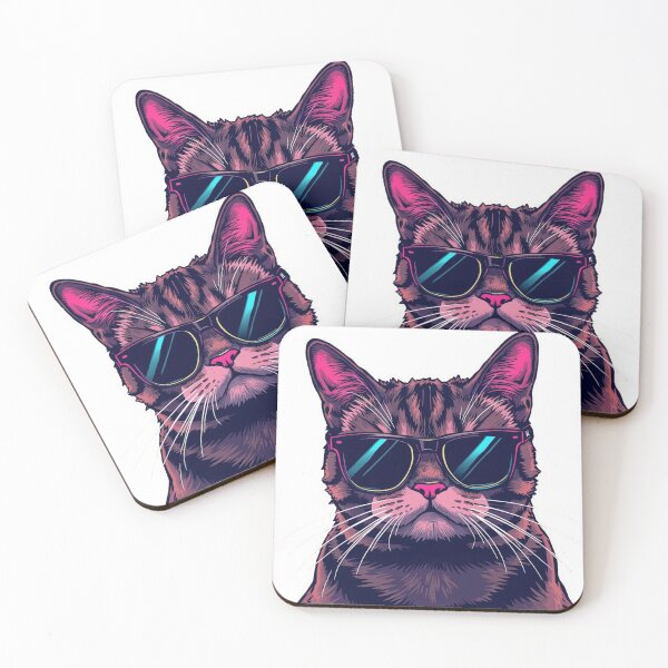 Item preview, Cool Cat With Sunglasses designed and sold by ChiSketch.