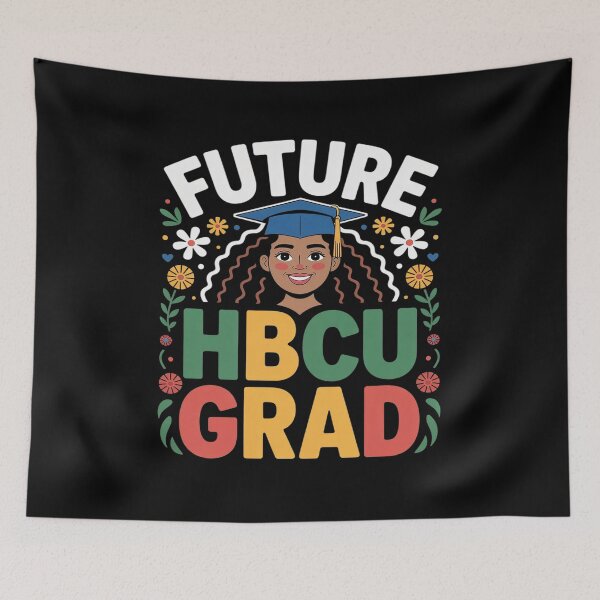 Item preview, Future HBCU Grad Girl Black History College Graduation Kids designed and sold by joedavila.