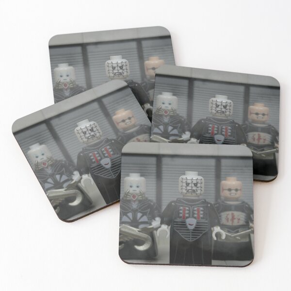 Item preview, LEGO Hellraiser, cenobites designed and sold by legohorrorvideos.
