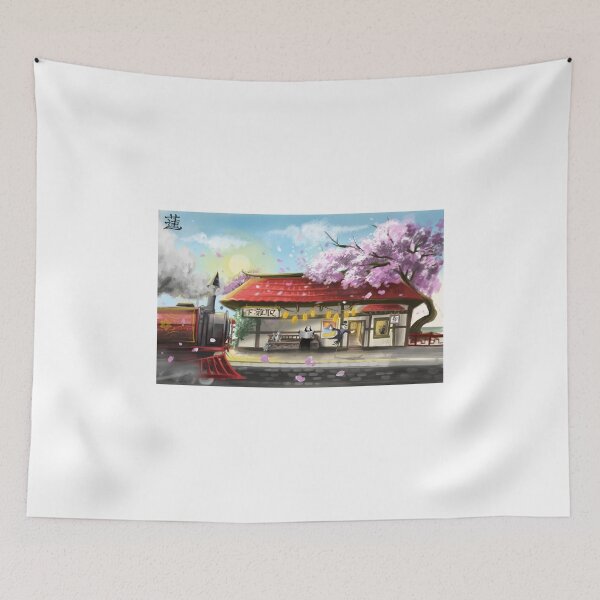 Item preview, Waiting for the spirit train  designed and sold by Harley's Print Pagoda.