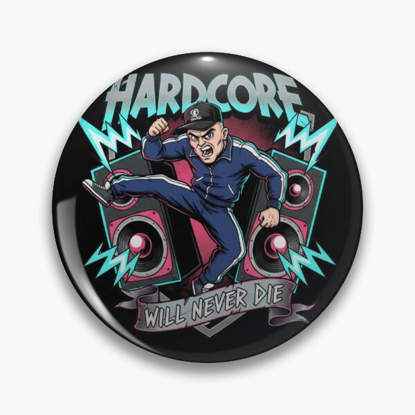 Item preview, Hardcore will never die gabber dancer designed and sold by RichTeeDesigns.