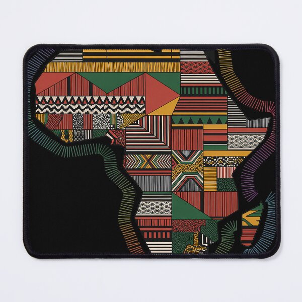 Item preview, Africa Map Kente Juneteenth African American Black Pride designed and sold by KristieRamsey.