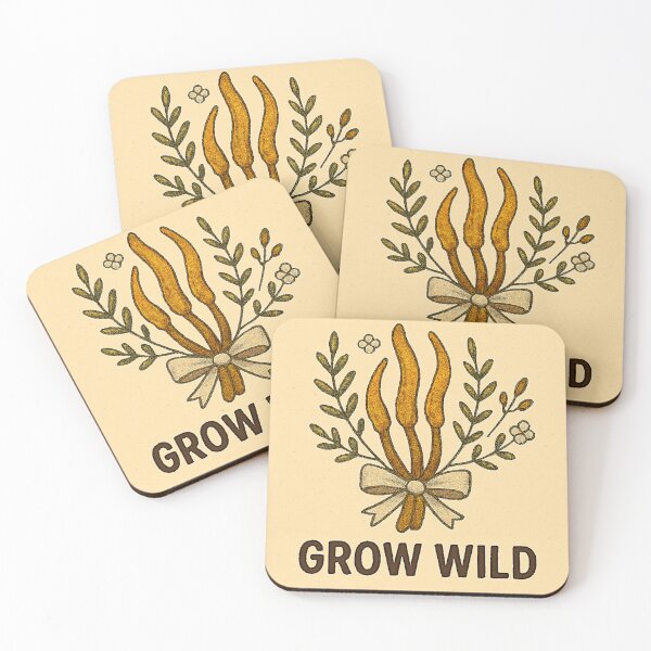 Item preview, Grow Wild – Cottagecore Cordyceps Mushroom Bouquet designed and sold by LuxuryApparels.