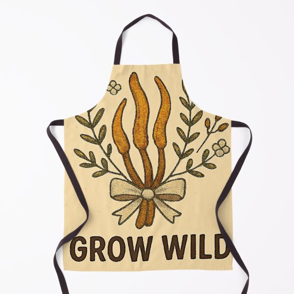 Item preview, Grow Wild – Cottagecore Cordyceps Mushroom Bouquet designed and sold by LuxuryApparels.