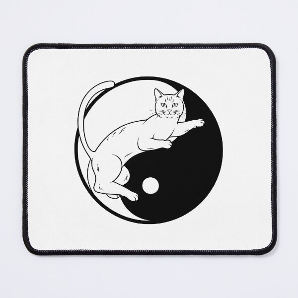 Item preview, tai chi cat Yin–Yang Tai Chi cat concept designed and sold by Uglyandcute.