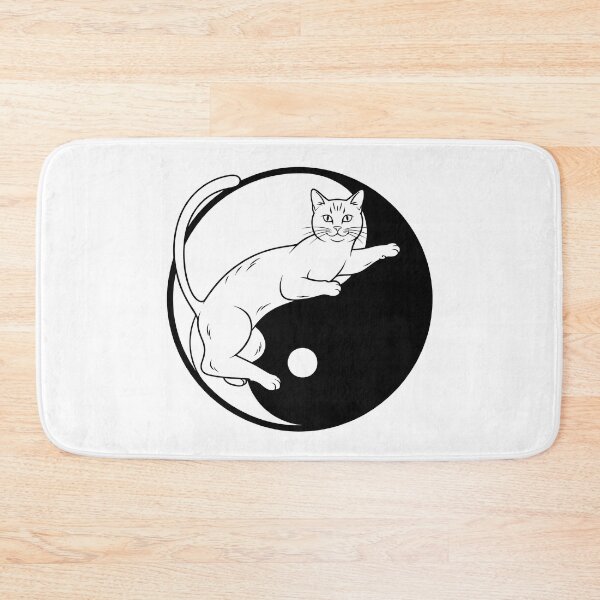 Item preview, tai chi cat Yin–Yang Tai Chi cat concept designed and sold by Uglyandcute.
