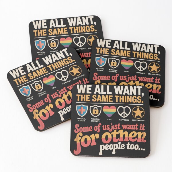 Item preview, We All Want The Same Things Some Of Us Just Want designed and sold by Rackaam.