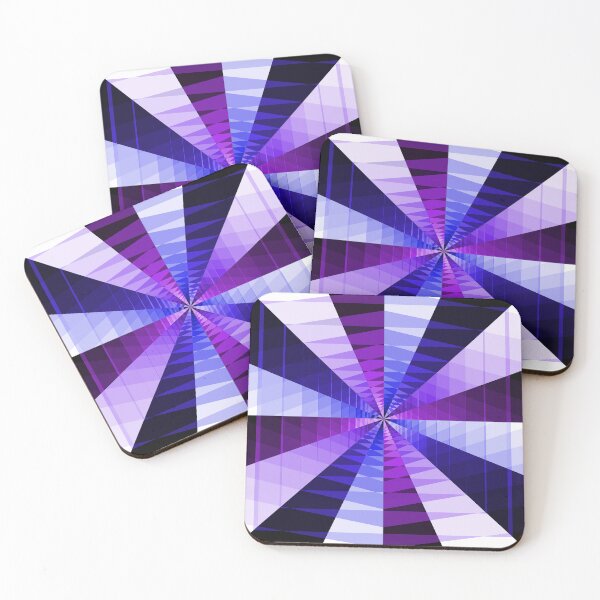 Item preview, Infinite Path, Geometric Abstraction, Blue, Purple, Abstract Art designed and sold by DDJust4U.