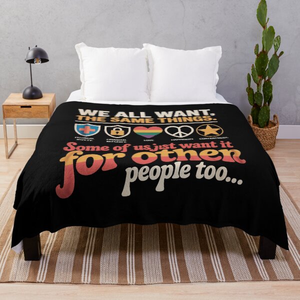 Item preview, We All Want The Same Things Some Of Us Just Want designed and sold by Rackaam.