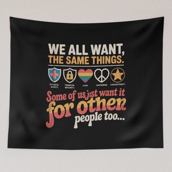 Item preview, We All Want The Same Things Some Of Us Just Want designed and sold by Rackaam.