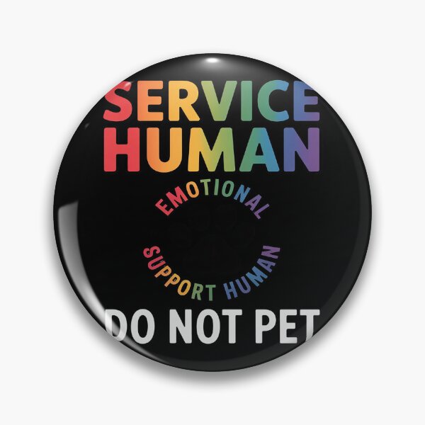 Item preview, Service Dog Human Do Not Pet Rescue Quote Dogs Lover designed and sold by KristieRamsey.