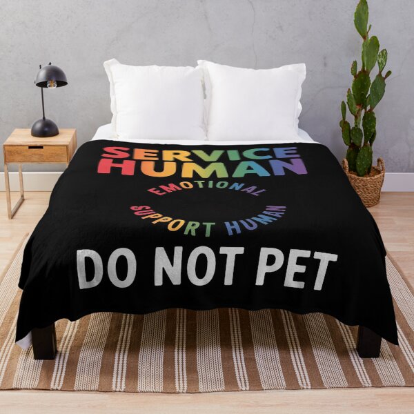 Item preview, Service Dog Human Do Not Pet Rescue Quote Dogs Lover designed and sold by KristieRamsey.