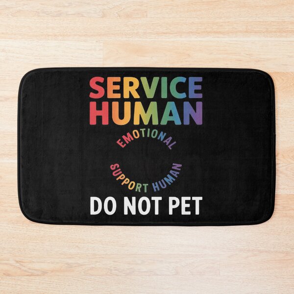 Item preview, Service Dog Human Do Not Pet Rescue Quote Dogs Lover designed and sold by KristieRamsey.