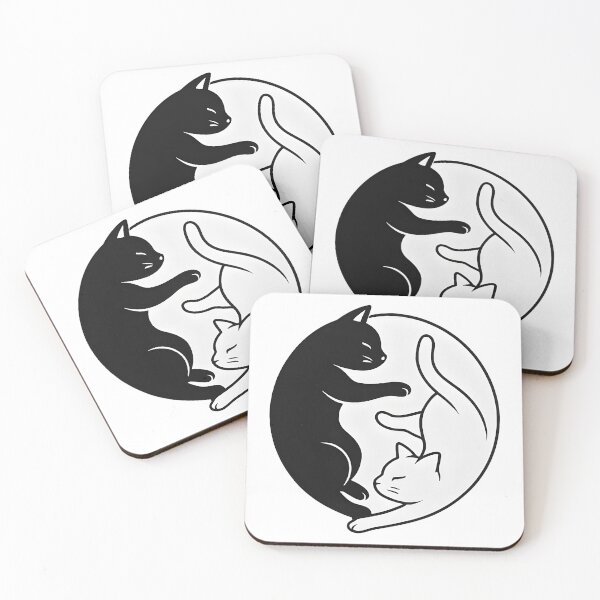 Item preview, tai chi cat Yin–Yang Tai Chi cat concept designed and sold by Uglyandcute.