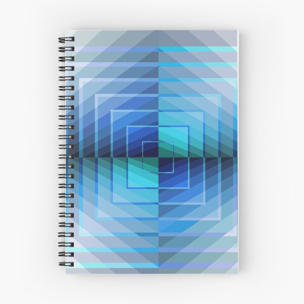 Item preview, Asymmetric Layout in Blue, Geometric Abstraction, Abstract Art designed and sold by DDJust4U.