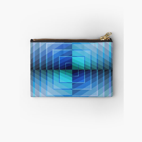 Item preview, Asymmetric Layout in Blue, Geometric Abstraction, Abstract Art designed and sold by DDJust4U.
