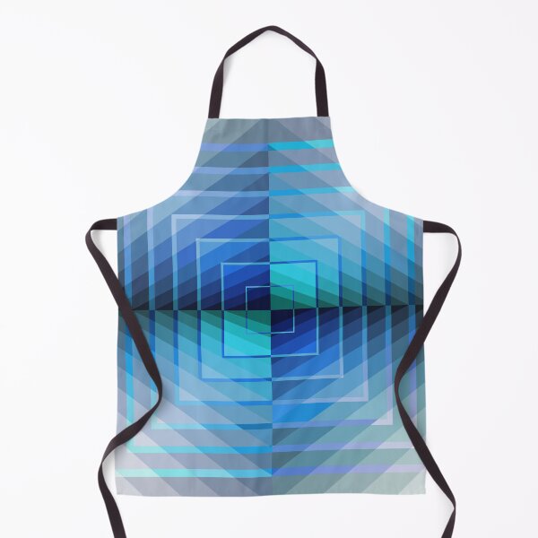 Item preview, Asymmetric Layout in Blue, Geometric Abstraction, Abstract Art designed and sold by DDJust4U.