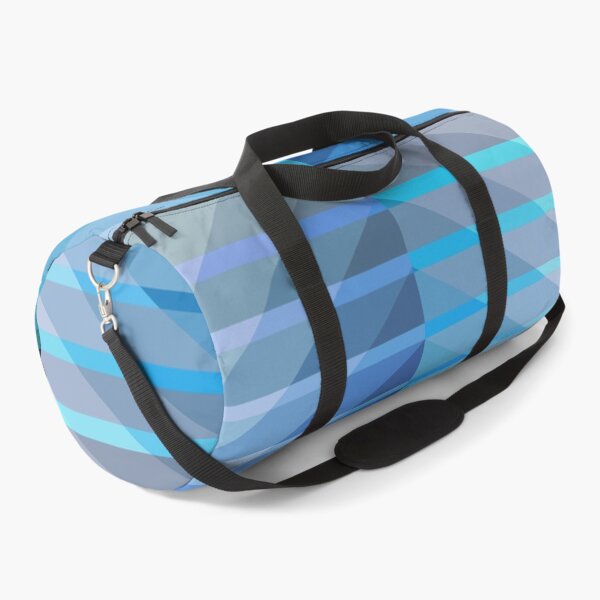 Item preview, Asymmetric Layout in Blue, Geometric Abstraction, Abstract Art designed and sold by DDJust4U.