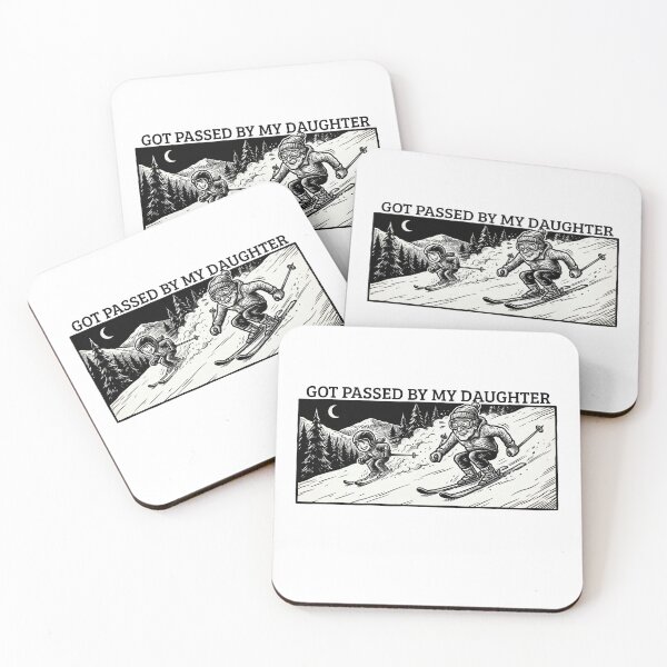Item preview, Got Passed by My Daughter Funny Skiing Parent designed and sold by Ali-printshop.