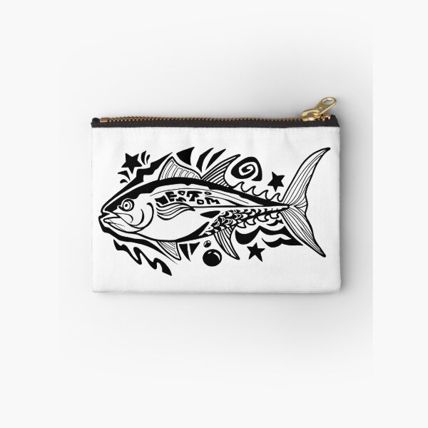 Item preview, Fish Line Art designed and sold by catpinemint.