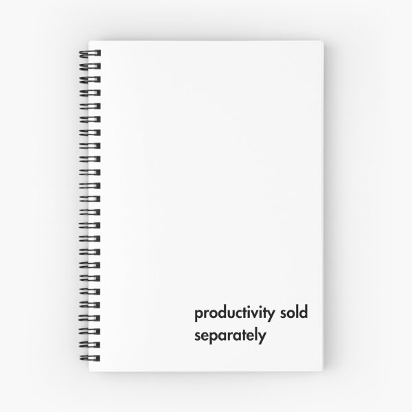 Item preview, Productivity Sold Separately- Funny Work Humor Minimal Quote  designed and sold by MoodinFonts.