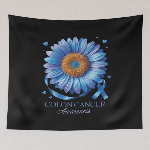 Item preview, We Wear Blue Colon Cancer Awareness Colorectal Cancer Month designed and sold by Rackaam.
