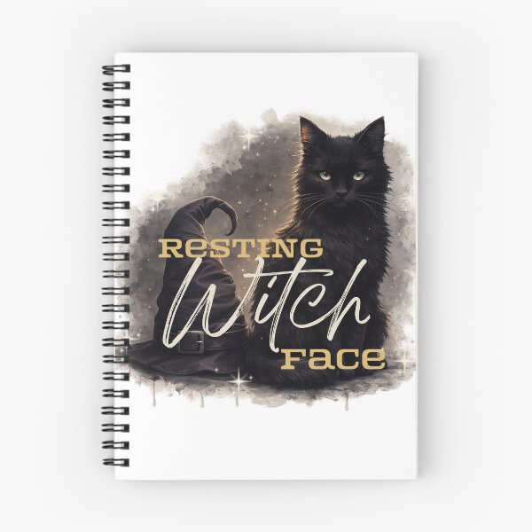 Item preview, Resting Witch Face designed and sold by Crooked Cypress Coven.