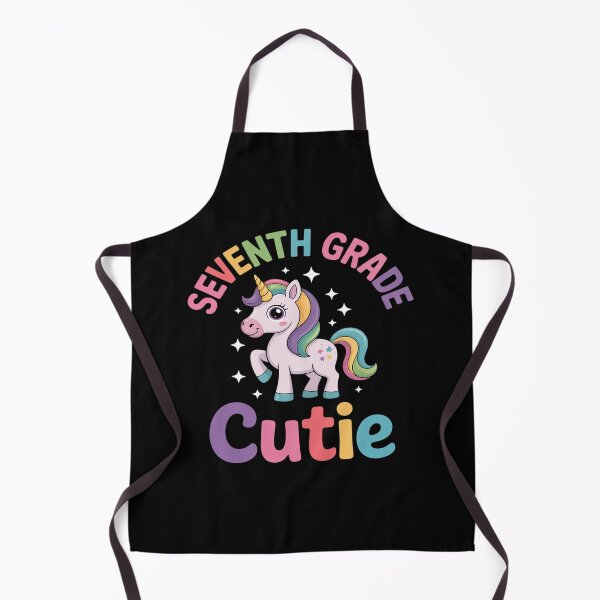 Item preview, Seventh Grade Cutie Unicorn Back To School designed and sold by KristieRamsey.